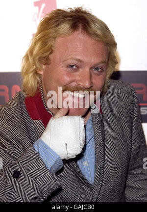 Leigh Francis arrives for the Terminator: The Sarah Connor Chronicles launch party at 24 London, in west London. Stock Photo