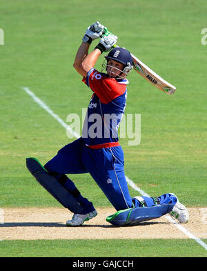 Cricket - Fourth One Day International - New Zealand v England - McLean Park Stock Photo