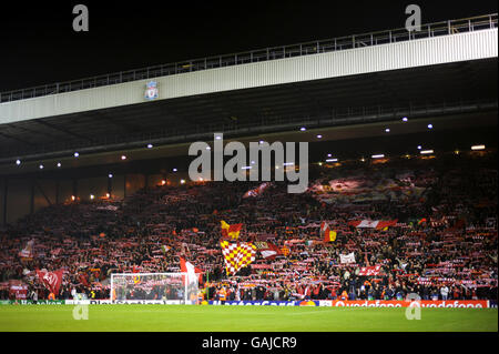 Soccer - UEFA Champions League - Liverpool v Inter Milan - Anfield Stock Photo