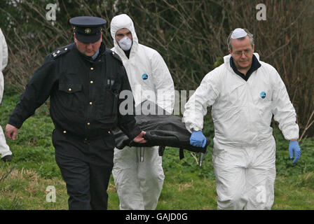 Body found at Bray Head Stock Photo