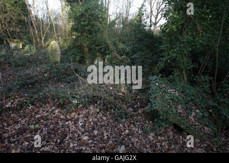 Landmarks - Nunhead Cemetery - Southwark Stock Photo