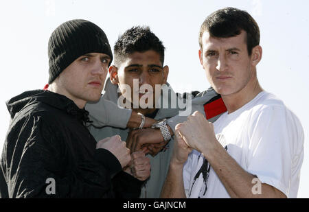 Boxing - Amir Khan Press Call - Bolton Arena Stock Photo