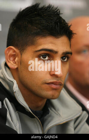 Boxing - Amir Khan Press Call - Bolton Arena Stock Photo