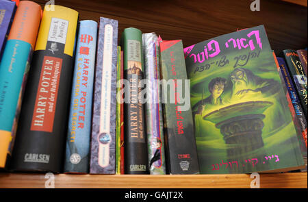Harry Potter First Editions Auction Preview - London Stock Photo