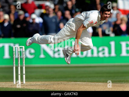Cricket - 2nd Test - Day Four - England v New Zealand - Wellington Stock Photo