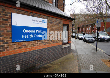 A general view of the queens park health centre hi res stock