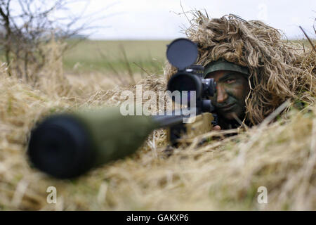 New sniper rifle unveiled Stock Photo