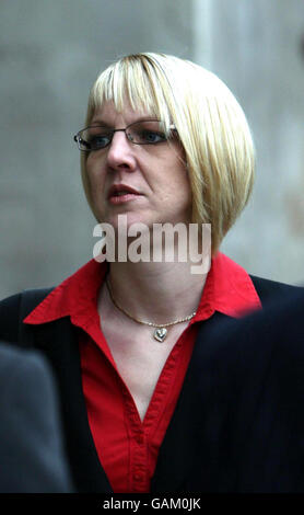 Kristen Turton's widow Sharon Turton leaves the inquest into his death