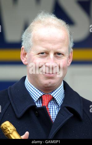 Tom Taaffe winning trainer of Finger on the Pulse in the Jewson Novices ...