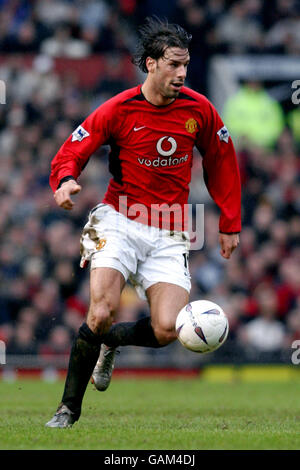 Soccer - AXA FA Cup - Fourth Round - Manchester United v West Ham United. Ruud Van Nistelrooy, Manchester United Stock Photo