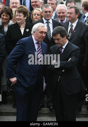 Bertie Ahern's successor named Stock Photo