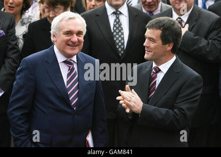 Bertie Ahern's successor named Stock Photo