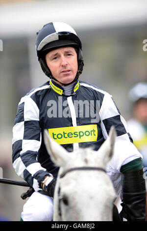 Horse Racing - The 2007 John Smith's Grand National Meeting - Aintree Racecourse. Jockey Tony Dobbin Stock Photo