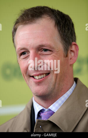 Horse Racing - The 2007 John Smith's Grand National Meeting - Aintree Racecourse. Trainer David Pipe Stock Photo