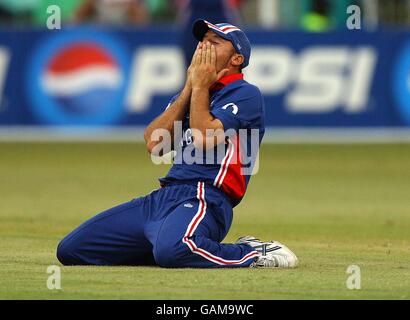 Cricket - World Cup 2003 - England v India. Stock Photo