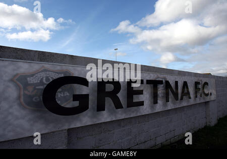 Soccer - Clydesdale Bank Premier League - Raydale Park Feature Stock Photo