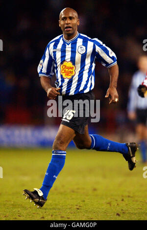 Soccer - Nationwide League Division One - Sheffield United v Sheffield Wednesday. Danny Maddix, Sheffield Wednesday Stock Photo