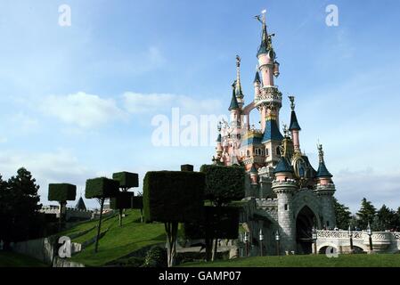 15th Anniversary Celebration of Disneyland - Paris. General View of Disneyland Paris. Stock Photo