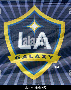 Soccer - Major League Soccer - LA Galaxy v Toronto FC - Home Depot Center. LA Galaxy's club crest. Stock Photo