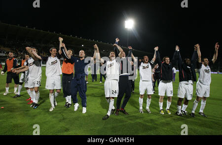 Soccer - UEFA Cup - Semi Final - Second Leg - Fiorentina v Rangers - Artemio Franchi Stock Photo