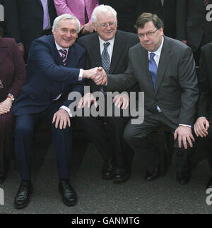 Bertie Ahern's successor named Stock Photo