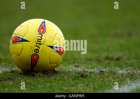 Soccer - Nationwide League Division Two - Wrexham v Darlington. Matchball Stock Photo