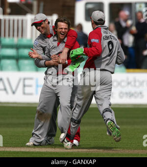 Cricket - Friends Provident Trophy - Worcestershire v Somerset - New Road Stock Photo