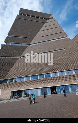 new extension at the tate modern, london, england Stock Photo
