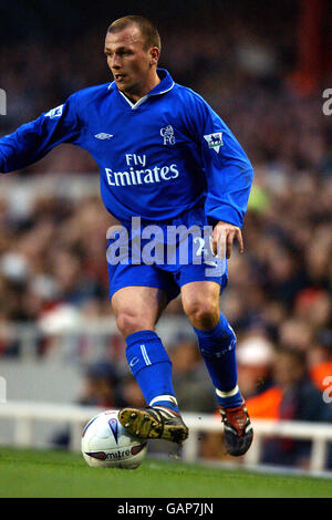 Soccer - AXA FA Cup - Quarter Final - Arsenal v Chelsea. Jody Morris, Chelsea Stock Photo