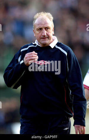 Nottingham Forest's manager Paul Hart directs his team during the game ...