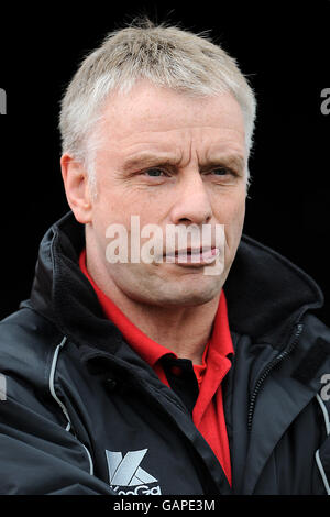 Rugby League - Engage Super League - Bradford Bulls v Wigan Warriors - Grattan Stadium. Wigan Warriors' coach Brian Noble Stock Photo