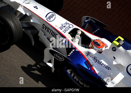 Formula One Motor Racing - Monaco Grand Prix - Practice Session - Monte Carlo Stock Photo