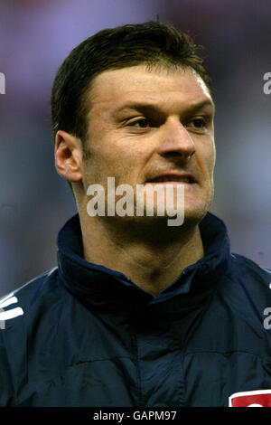 Soccer - European Championships 2004 Qualifying - Group Seven - England v Turkey. Alpay, Turkey Stock Photo