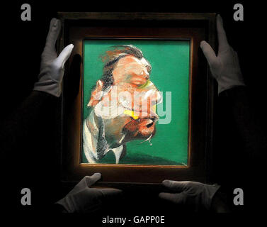 Francis Bacon - Portrait of George Dyer in a Mirror - 1968.Thyssen ...