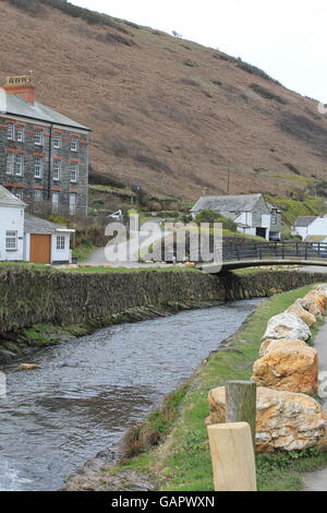 Boscastle, North Cornwall, National Trust, holiday Stock Photo