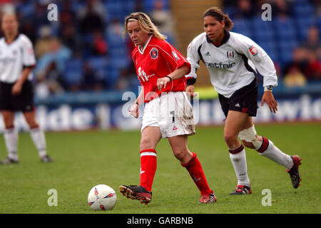 Soccer - Nationwide Womens FA Cup - Final - Fulham v Charlton Athletic. Jo Broadhurst, Charlton Athletic Stock Photo