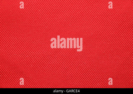 red sport cloth texture background Stock Photo