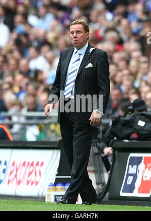 Soccer - FA Cup - Final - Portsmouth v Cardiff City - Wembley Stadium. Portsmouth manager Harry Redknapp on the touchline Stock Photo