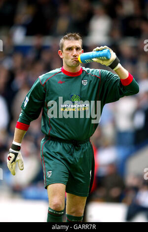 Soccer - FA Barclaycard Premiership - West Bromwich Albion v Liverpool. Russell Hoult, West Bromwich Albion goalkeeper Stock Photo