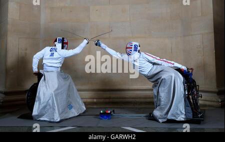 Paralympicsgb Wheelchair Fencer Dimitri Coutya During The Paralympicsgb