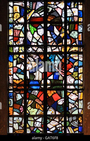 Chapel window at the Tower of London Stock Photo