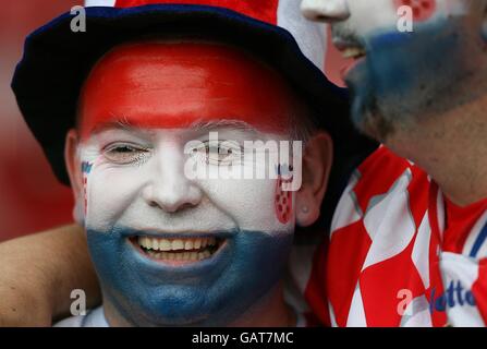 Soccer - UEFA European Championship 2008 - Group B - Croatia v Germany - Hypo-Arena Stock Photo