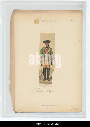 Chevau Leger 1748 ( b14896507-90220) Stock Photo