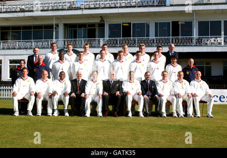 Cricket - Frizzell County Championship - Leicestershire CCC Photocall. Team group, Leicestershire CCC Stock Photo