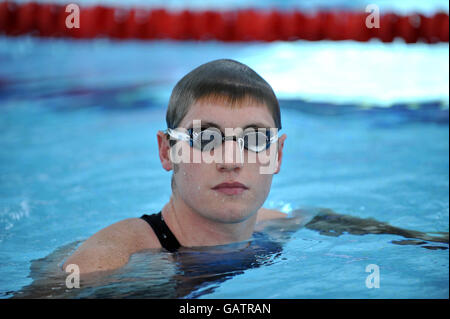 Olympics - Swimming - David Davies Press Day - Cardiff International Pool Stock Photo