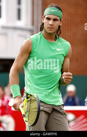Tennis - Artois Championships - Day Seven - The Queen's Club. Spain's Rafael Nadal Stock Photo