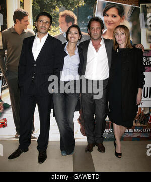 French actress Virginie Ledoyen poses as she arrives at the Roland