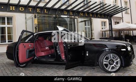 Open Doors Rolls Royce Ghost Luxury Saloon Car Goodwood Uk 15