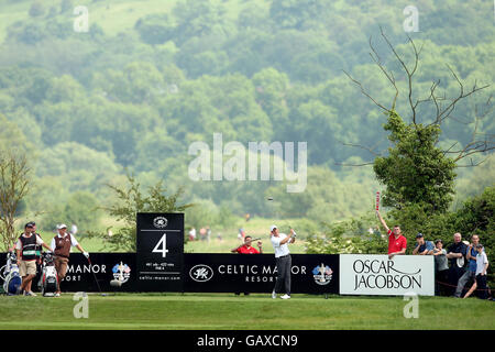 Golf - The Celtic Manor Wales Open 2008 - Round Three - The Celtic Manor Resort Stock Photo
