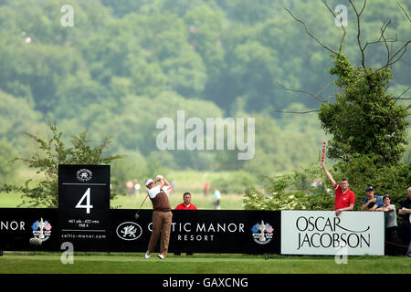Golf - The Celtic Manor Wales Open 2008 - Round Three - The Celtic Manor Resort Stock Photo